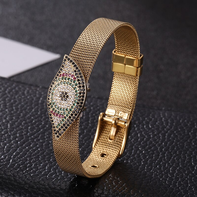 Bracelet Large Main de Fatma Argent