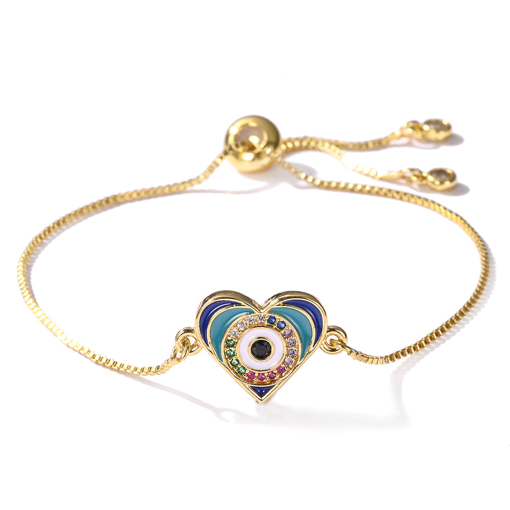 Bracelet Main de Fatma Fermoir Perle