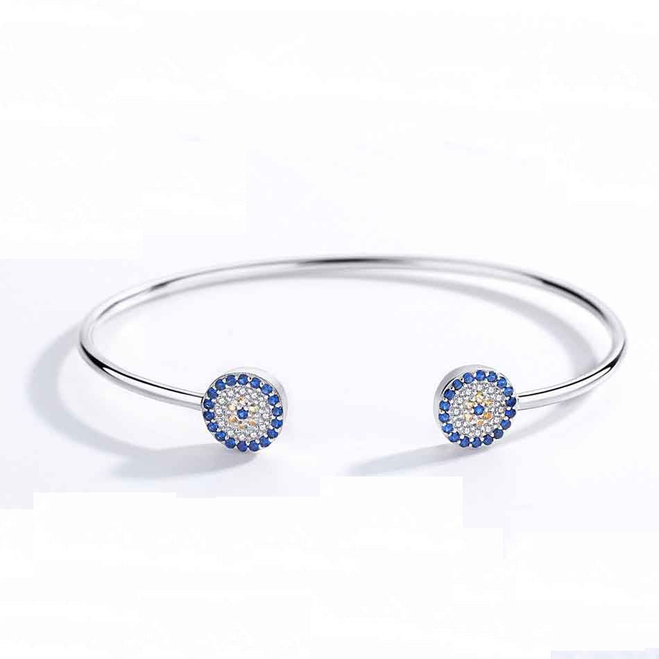 Bracelet Jonc Main de Fatma Argent 925