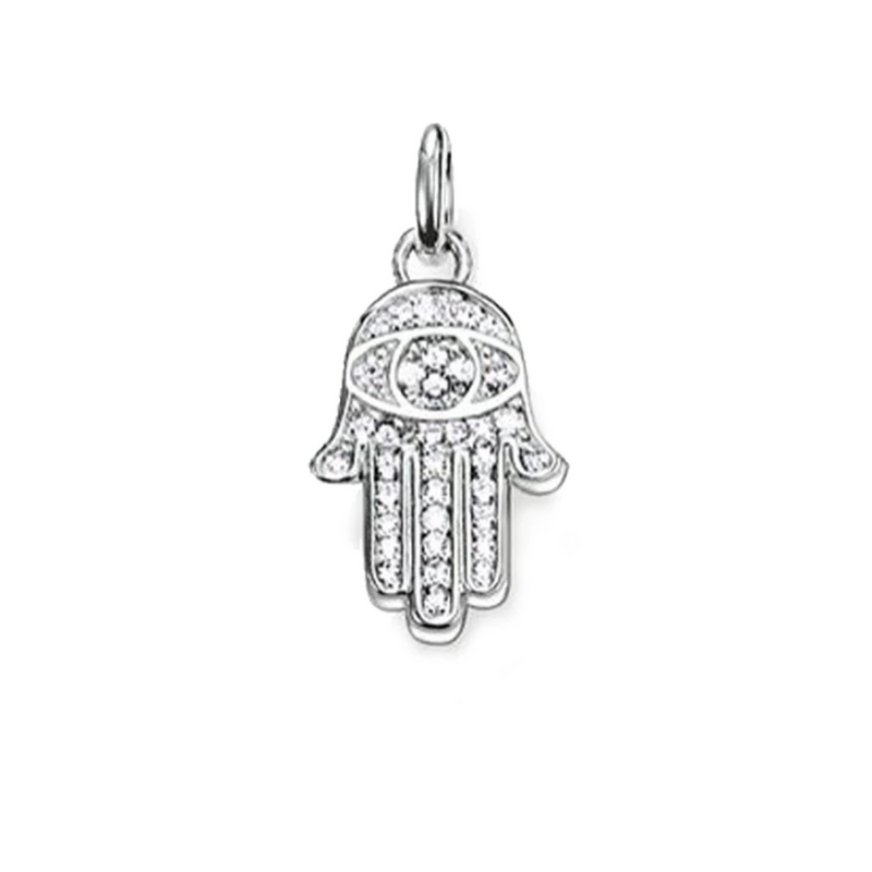 Petit Pendentif Main de Fatma en Argent 925