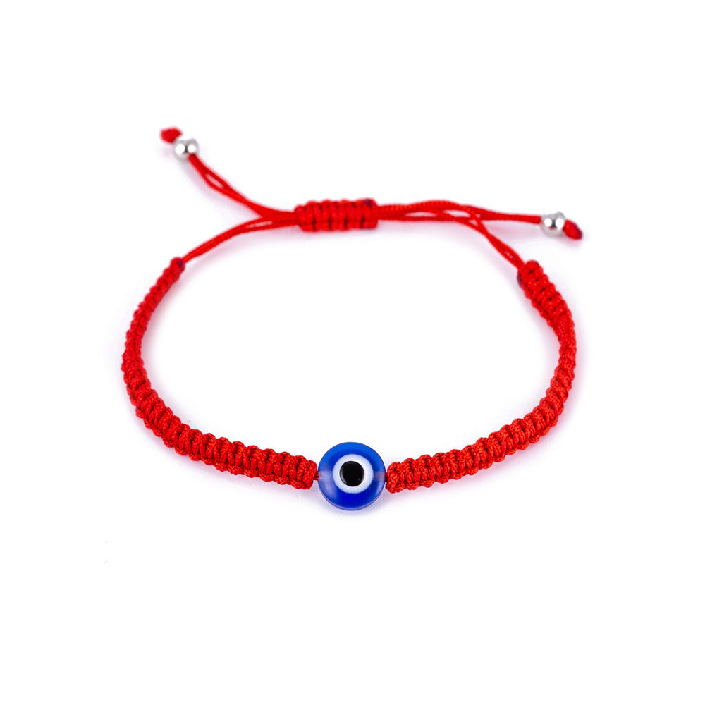 Bracelet Main de Fatma en Cordon Macramé Noir