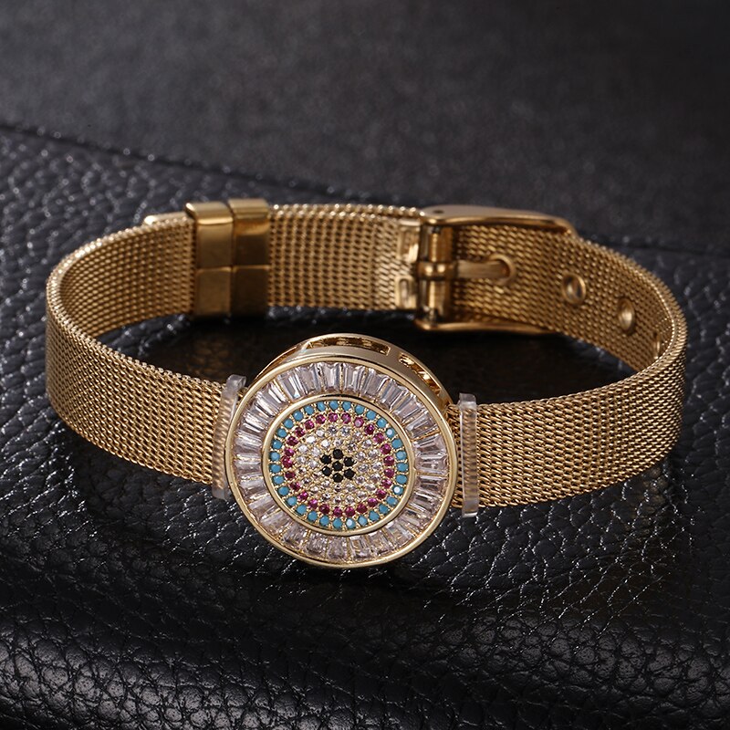 Bracelet Large Main de Fatma Argent