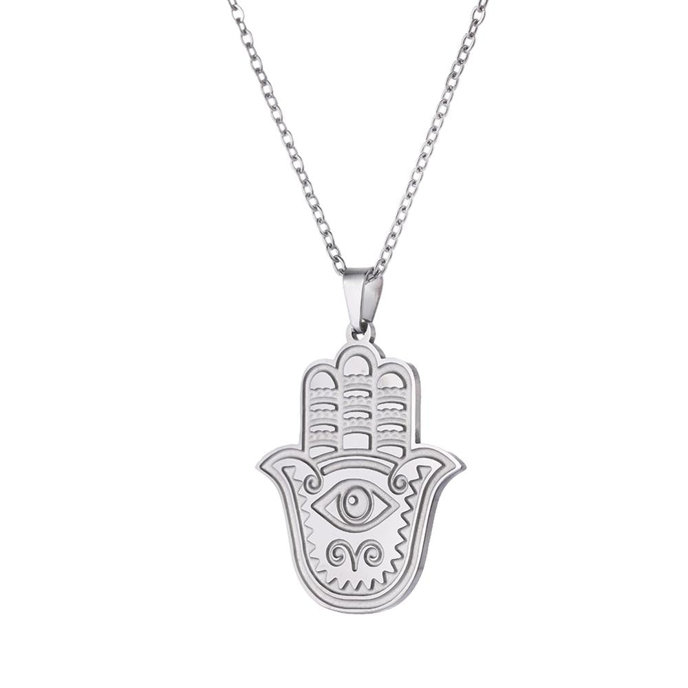 Collier Main de Fatma Gravée
