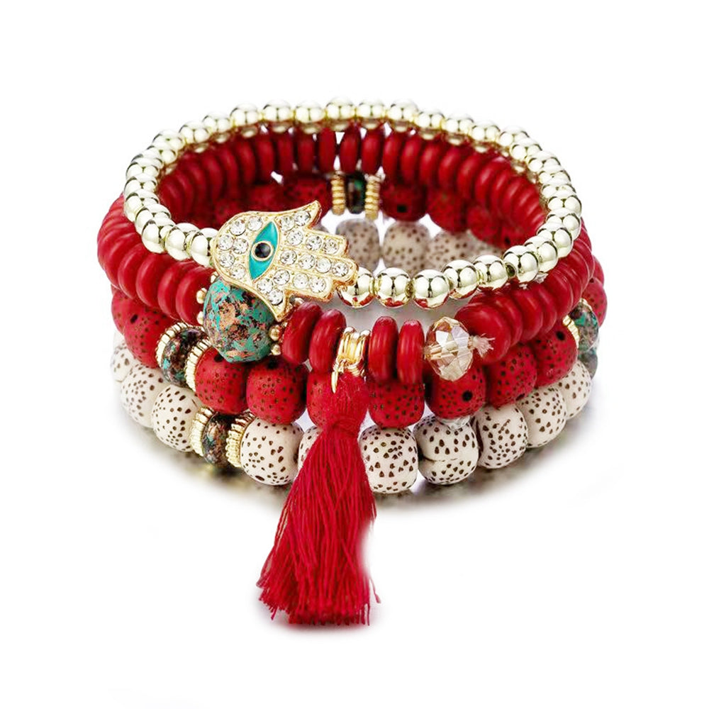 Bracelet Main de Fatma Original en Perles