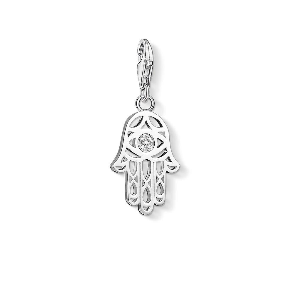 Pendentif Main de Fatma en Argent 925 avec fermoir