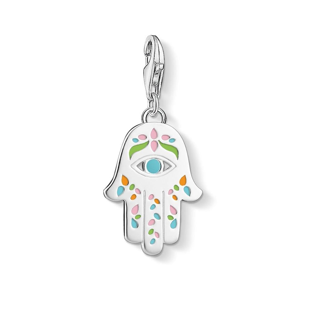 Pendentif Main de Fatma Fille en Argent 925