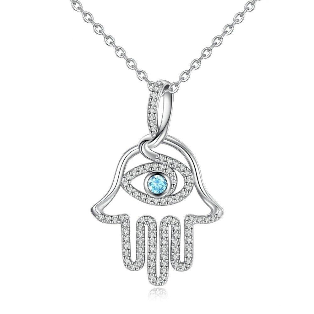 Collier Main de Fatma Design en Argent 925