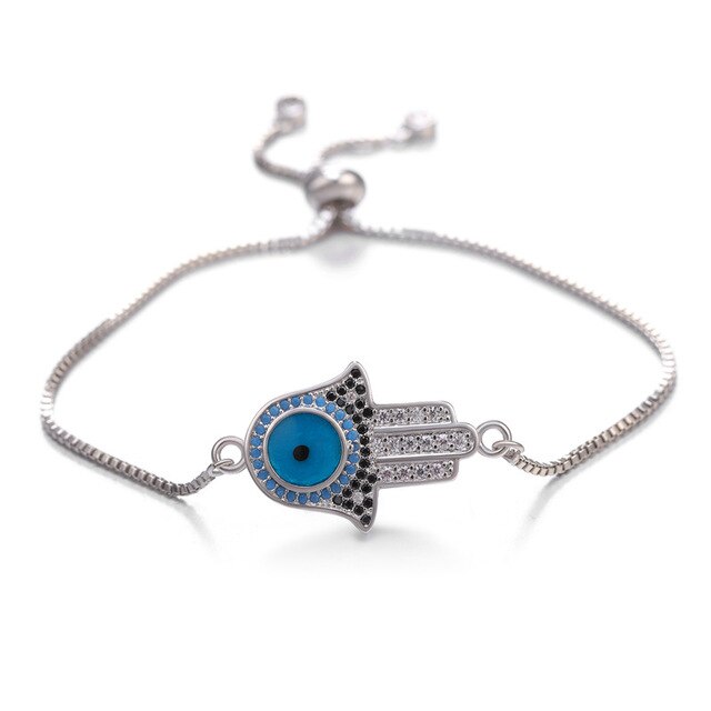 Bracelet Main & Gros Oeil de Fatma
