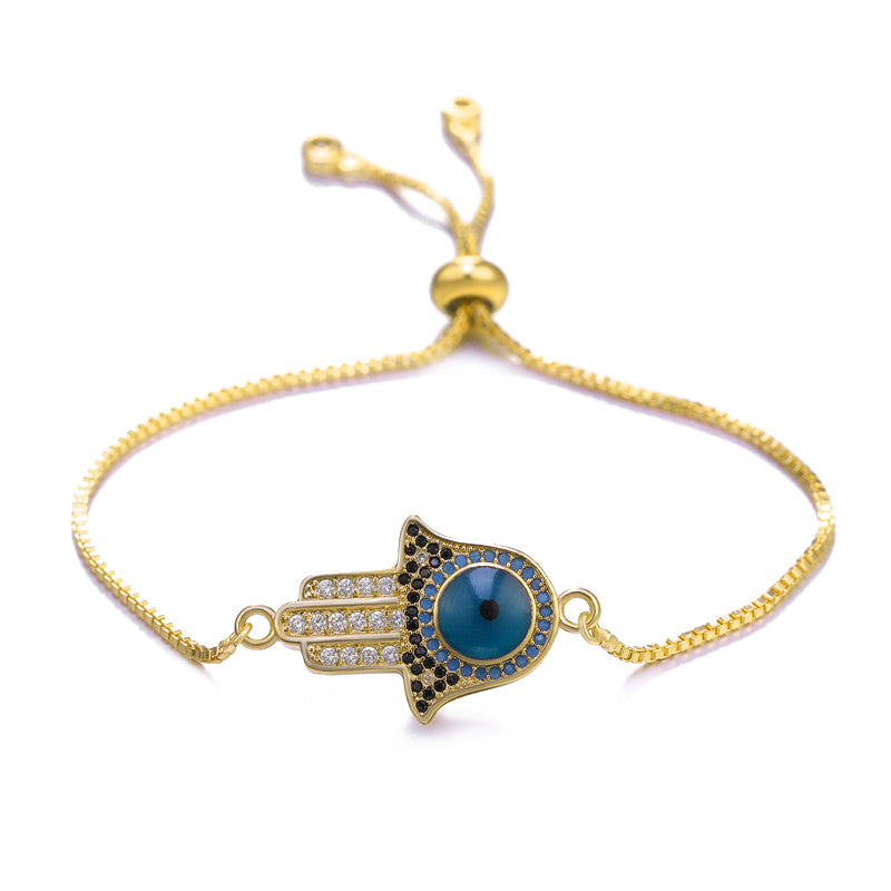 Bracelet Main & Gros Oeil de Fatma