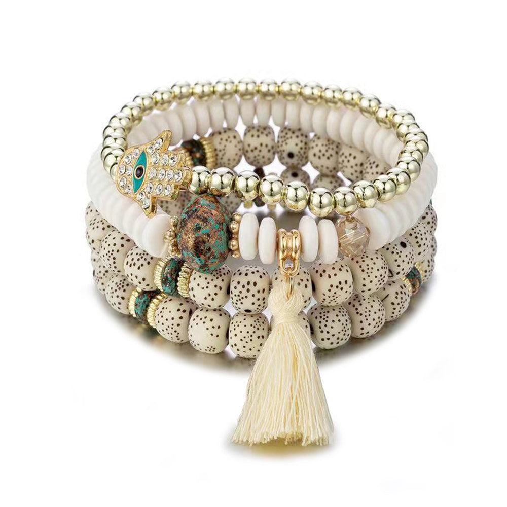 Bracelet Main de Fatma Original en Perles