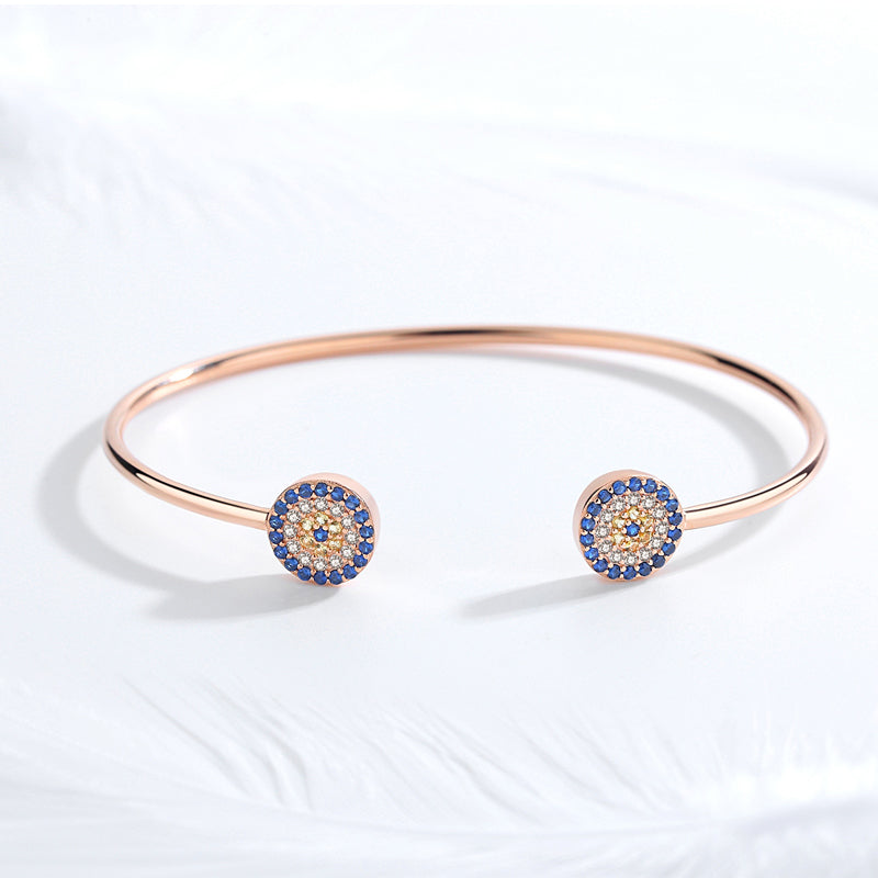 Bracelet Jonc Main de Fatma Argent 925
